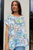 You Shall Have A Fishy Pure Cotton Top White